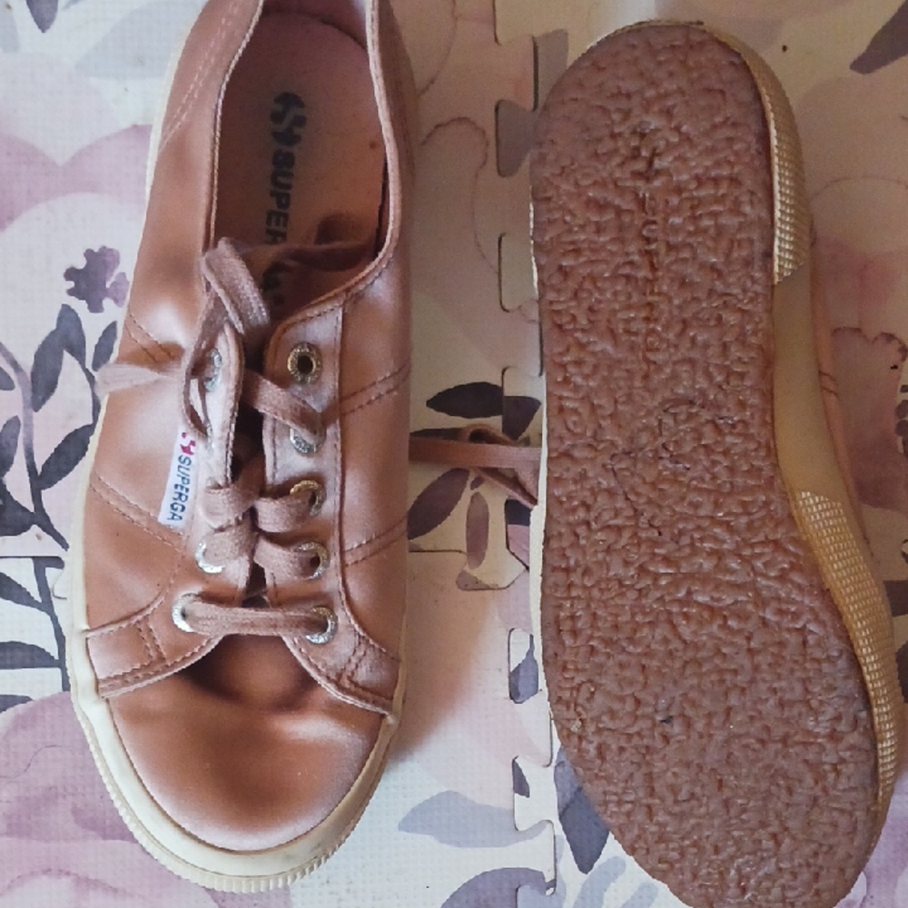 Superga Women's Brown Sneakers